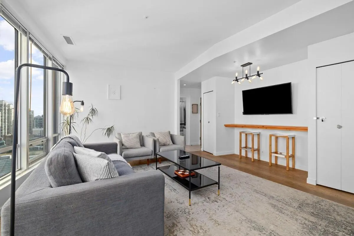 Apartmán Downtown Vancouver Stay With City Views Near Robson Square